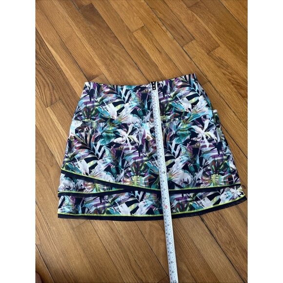 Lucky In Love Women's Multicolor Long Tennis Golf Skort Size L - Picture 7 of 7